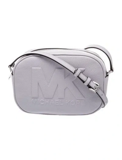 Pre-owned Michael Kors Leather Messenger Bag W/ Tags In Purple