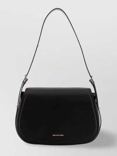 MICHAEL KORS LEATHER MOORE SHOULDER BAG