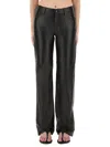 Michael Kors Black Pants With Belt Loops In Black