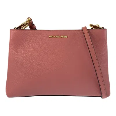 Pre-owned Michael Kors Leather Pochette Shoulder Bag ()