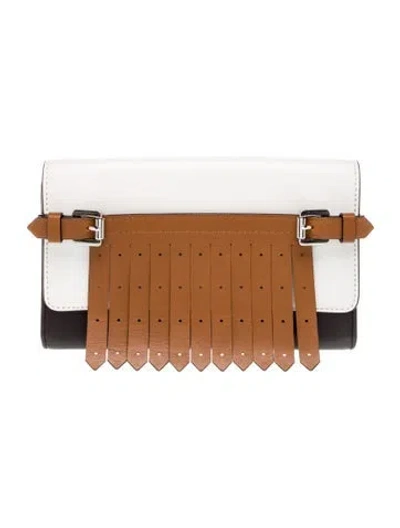 Pre-owned Michael Kors Leather Pouch In Brown