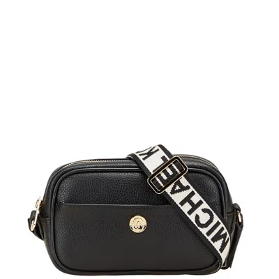 Pre-owned Michael Kors Leather Pouch Shoulder Bag () In Black