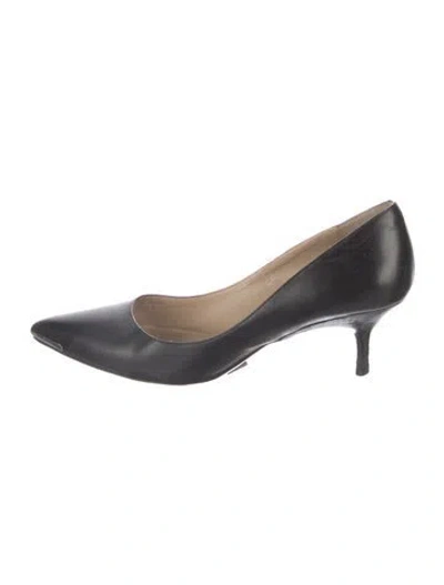 Pre-owned Michael Kors Leather Pumps In Black