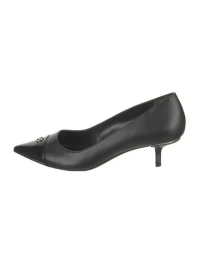 Pre-owned Michael Kors Leather Pumps In Black