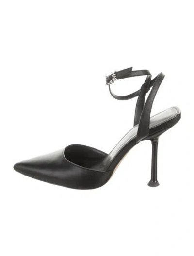Pre-owned Michael Kors Leather Pumps In Black
