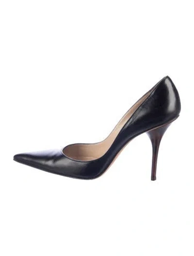 Pre-owned Michael Kors Leather Pumps In Blue