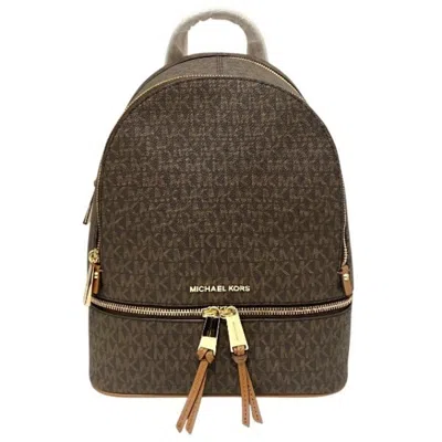Pre-owned Michael Kors Leather Pvc Backpack ()