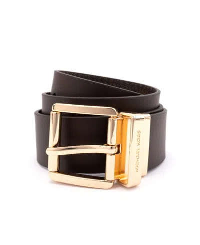 Michael Kors Leather Reversible Belt, 38mm In Brown
