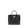 Michael Kors Leather Shoulder Bag In Black
