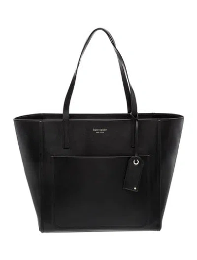 Pre-owned Michael Kors Leather Shoulder Bag In Black