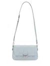 Michael Kors Leather Shoulder Bag In Blue