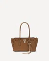 Michael Kors Leather Shoulder Bag In Brown
