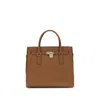 Michael Kors Leather Shoulder Bag In Brown