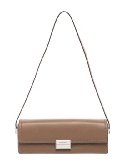 Pre-owned Michael Kors Leather Shoulder Bag In Brown