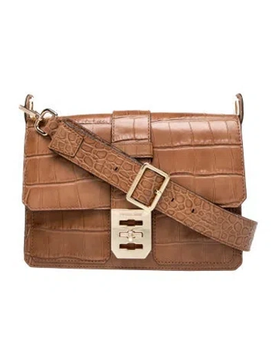 Pre-owned Michael Kors Leather Shoulder Bag In Neutral