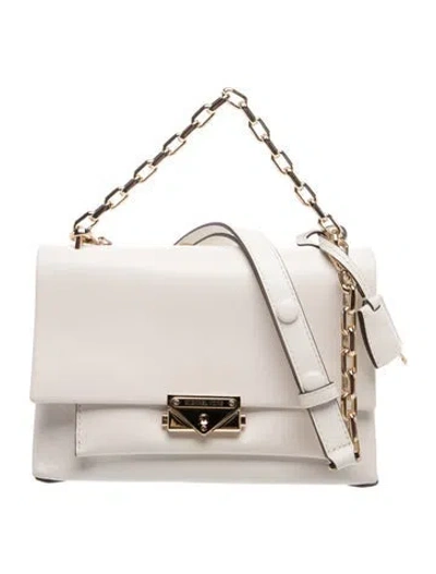 Pre-owned Michael Kors Leather Shoulder Bag In Neutral