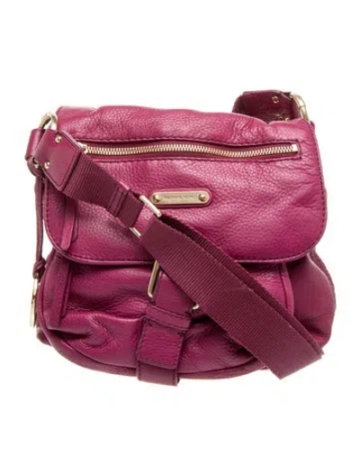 Pre-owned Michael Kors Leather Shoulder Bag In Pink