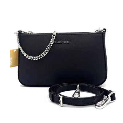 Pre-owned Michael Kors Leather Shoulder Bag () In Black