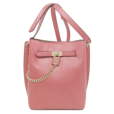 Pre-owned Michael Kors Leather Shoulder Bag () In Pink