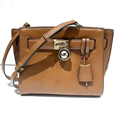 Pre-owned Michael Kors Leather Shoulder Bag () In Brown