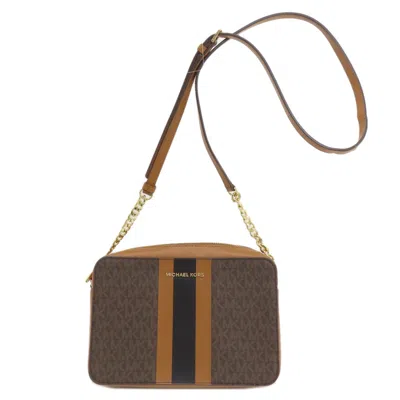 Pre-owned Michael Kors Leather Shoulder Bag () In Brown