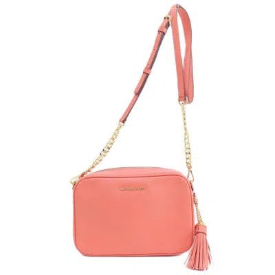 Pre-owned Michael Kors Leather Shoulder Bag () In Pink