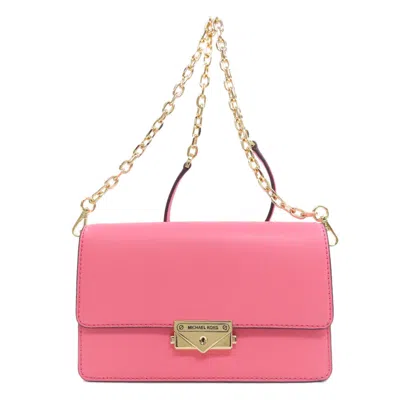 Pre-owned Michael Kors Leather Shoulder Bag () In Pink