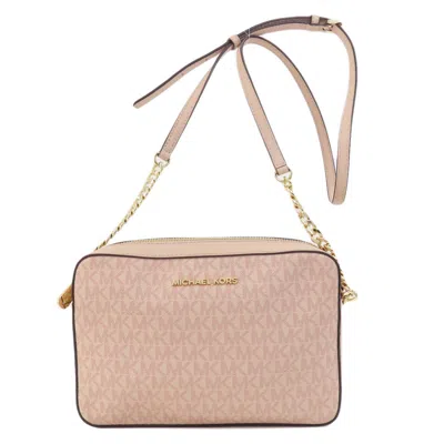 Pre-owned Michael Kors Leather Shoulder Bag () In Pink