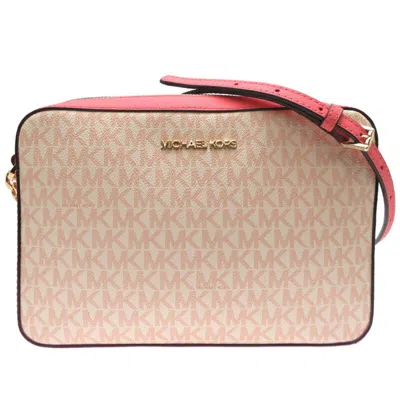 Pre-owned Michael Kors Leather Shoulder Bag () In Pink