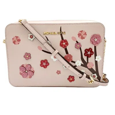 Pre-owned Michael Kors Leather Shoulder Bag () In Pink