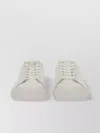 Michael Kors Leather Sneaker Contrast Heel