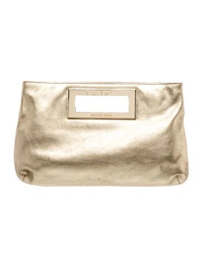 Pre-owned Michael Kors Leather Top Handle Bag