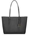 Michael Kors Leather Top-zip Tote Bag