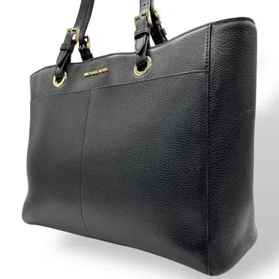 Pre-owned Michael Kors Leather Tote Bag () In Black