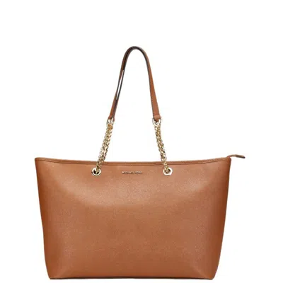 Pre-owned Michael Kors Leather Tote Bag () In Brown