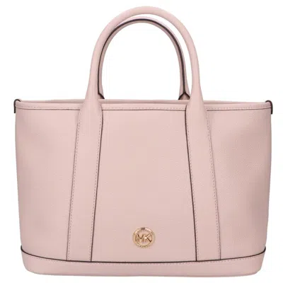 Pre-owned Michael Kors Leather Tote Bag () In Pink