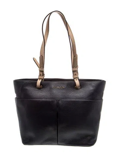 Pre-owned Michael Kors Leather Tote In Blue