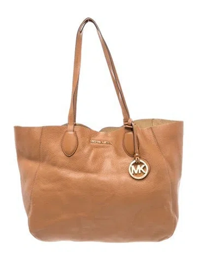 Pre-owned Michael Kors Leather Tote In Brown