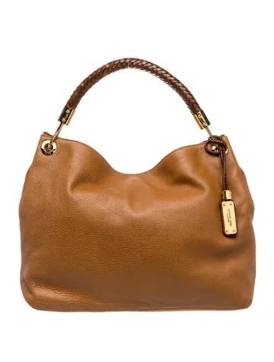 Pre-owned Michael Kors Leather Tote In Brown
