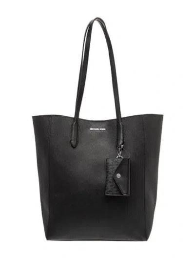 Pre-owned Michael Kors Leather Tote In Gray