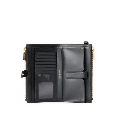 Michael Kors Leather Wallet In Black