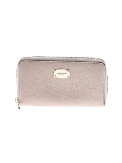 Pre-owned Michael Kors Leather Wallet In Brown