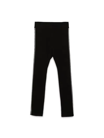 Michael Kors Cotton-elastane Leggings In Black