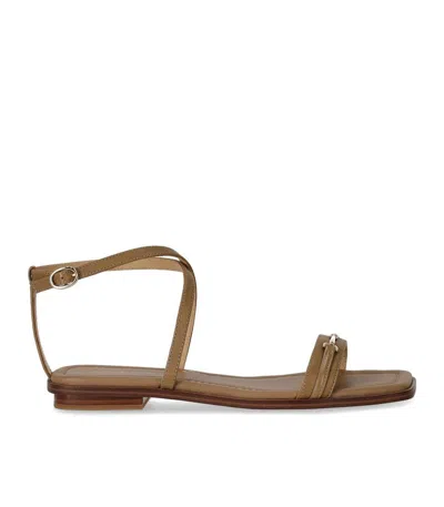 MICHAEL KORS MICHAEL KORS LENA BEIGE FLAT SANDAL