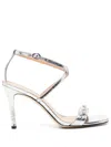 Michael Kors Lena Sandals In Silver