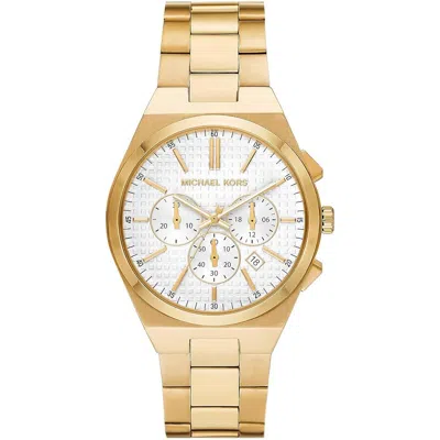 Michael Kors Lennox Chronograph Gold-tone Mens Watch