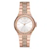 MICHAEL KORS MICHAEL KORS LENNOX QUARTZ CRYSTAL WHITE DIAL LADIES WATCH MK7362