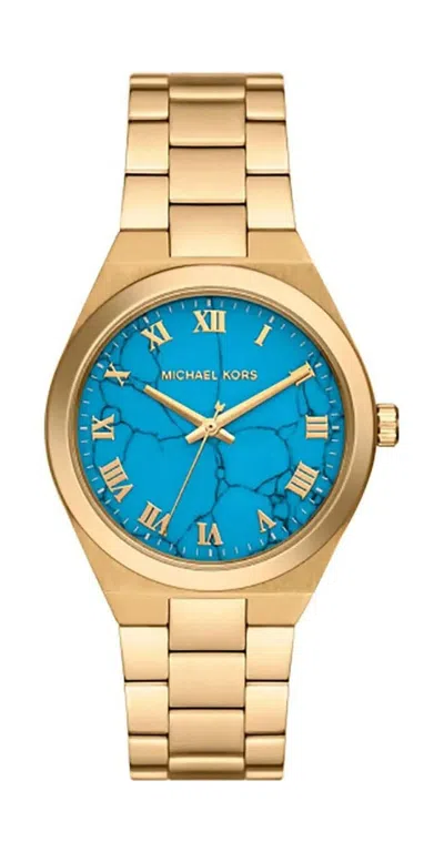 Michael Kors Lennox Three-hand Gold-tone Ladies Watch