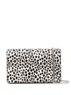 Michael Kors Leopard-print Crossbody Bag In Neutrals