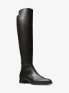 Michael Kors Britt Smooth Wide Width Boot In Black